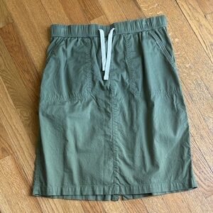 Pact Organic Green knee-length skirt
